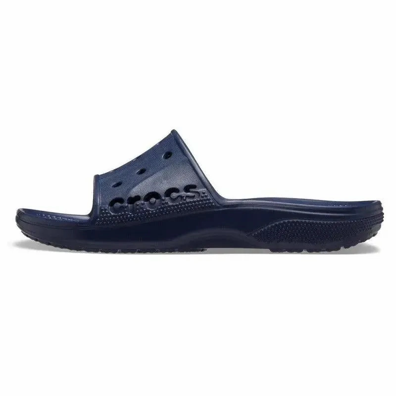 Full Send Flip Flops Crocs Baya II Slide - Navy