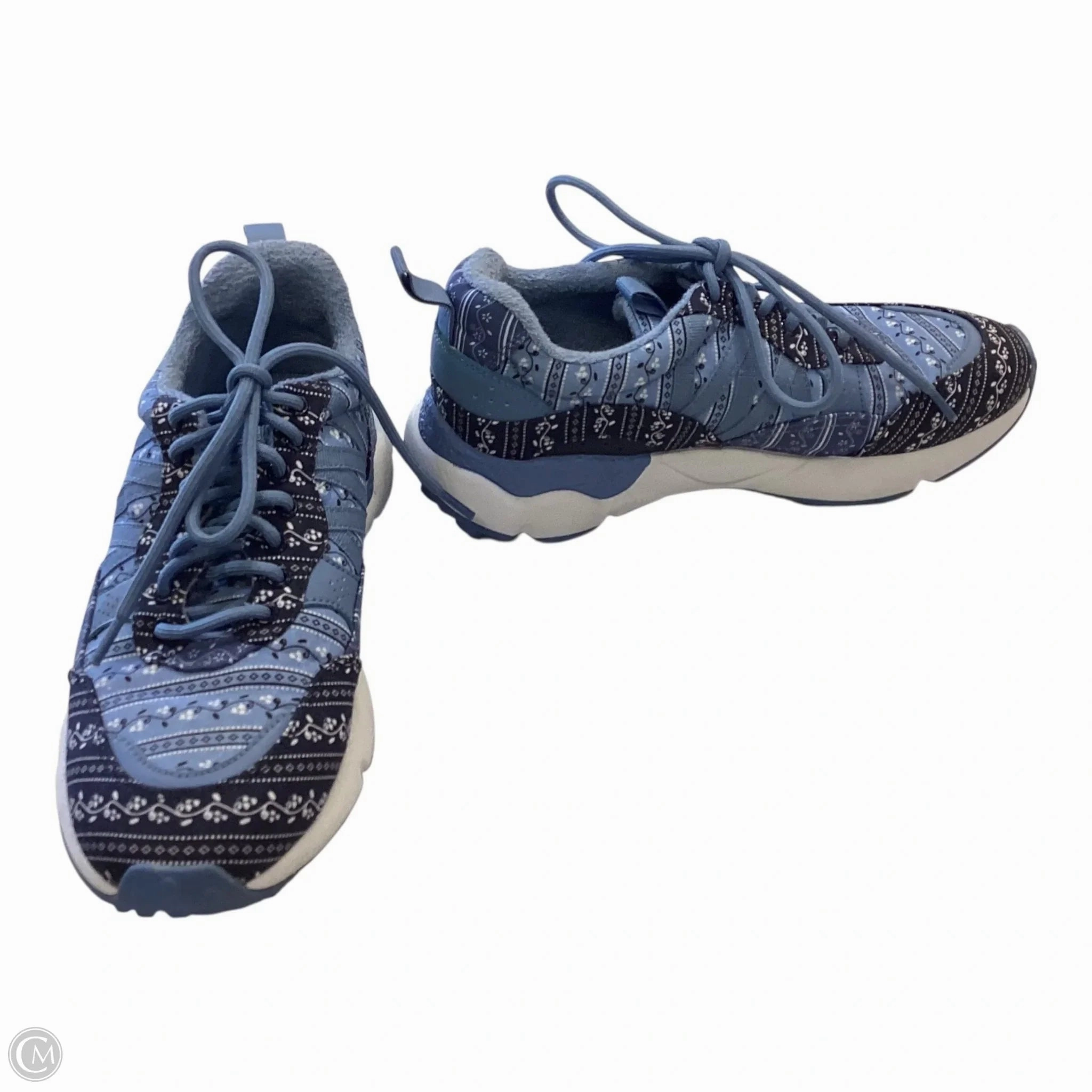 Shoes Sneakers By Chelsea And Violet In Blue, Size: 7.5 Tan Chelsea Boots Suede