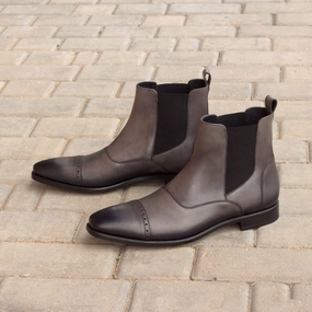 Sheldon Grey Chelsea Chaco Fields Waterproof Chelsea Boots