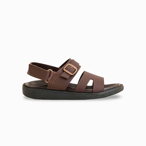 Boys Brown Formal Sandal KD9957 Wedding Sandals Low Heel