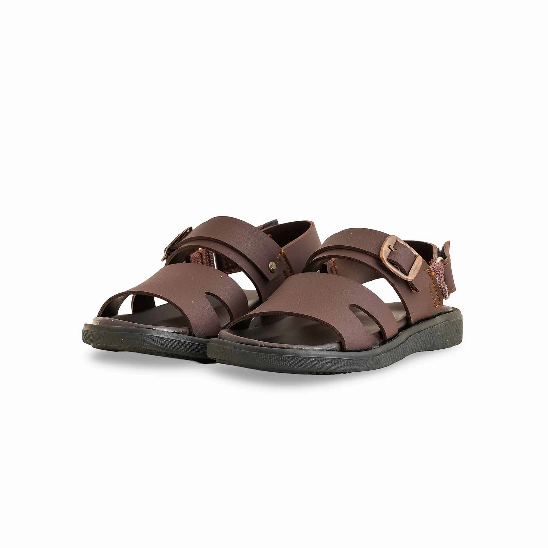 Boys Brown Formal Sandal KD9957
