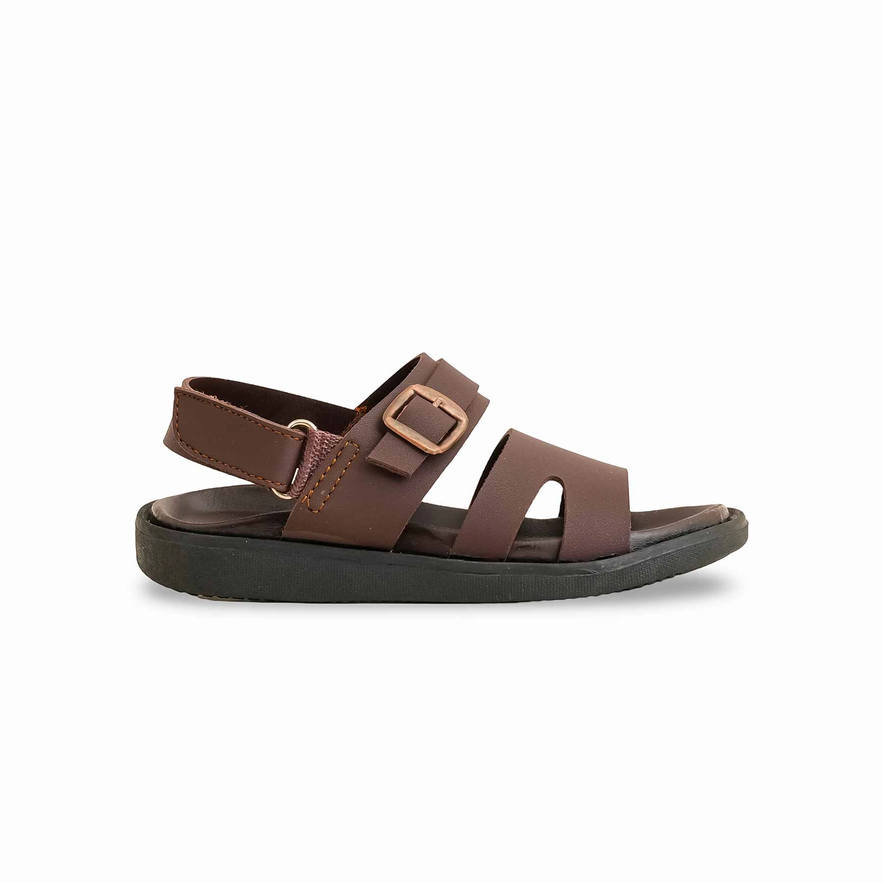 Boys Brown Formal Sandal KD9957 Royal Caribbean Sandals