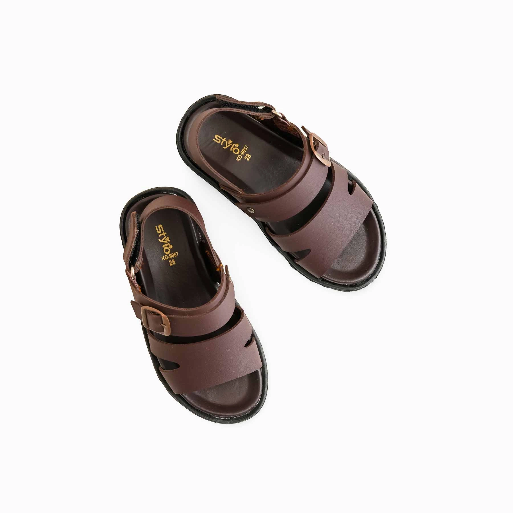 Boys Brown Formal Sandal KD9957 Running Sandals