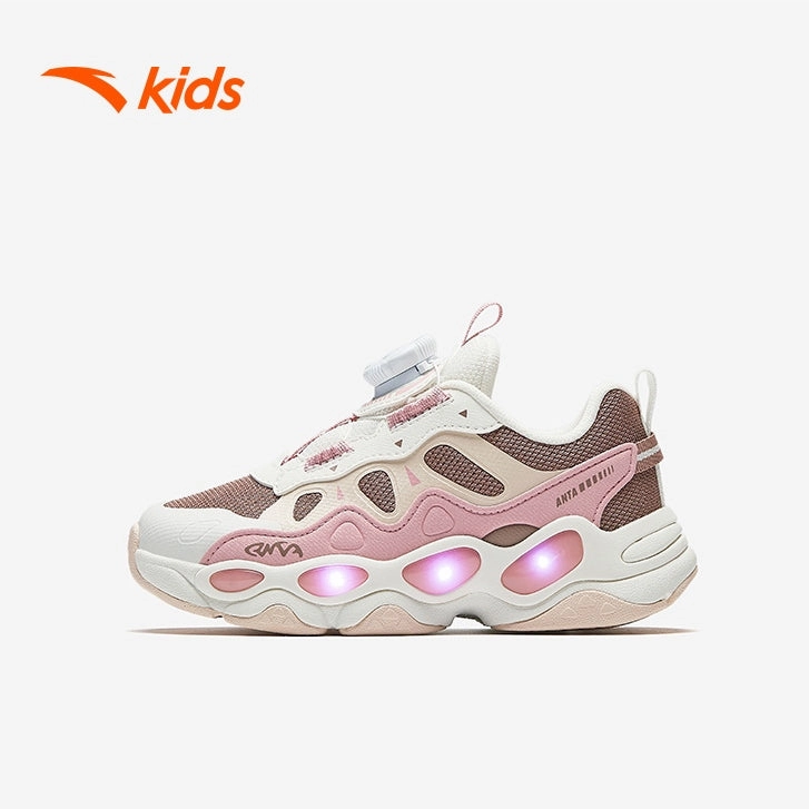Sb Day One Skate Shoes anta kids girls little kids casual shoes -3225A9919-3 (kasut kasual kanak perempuan)