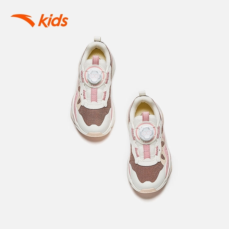 Skate Shoe Technology anta kids girls little kids casual shoes -3225A9919-3 (kasut kasual kanak perempuan)