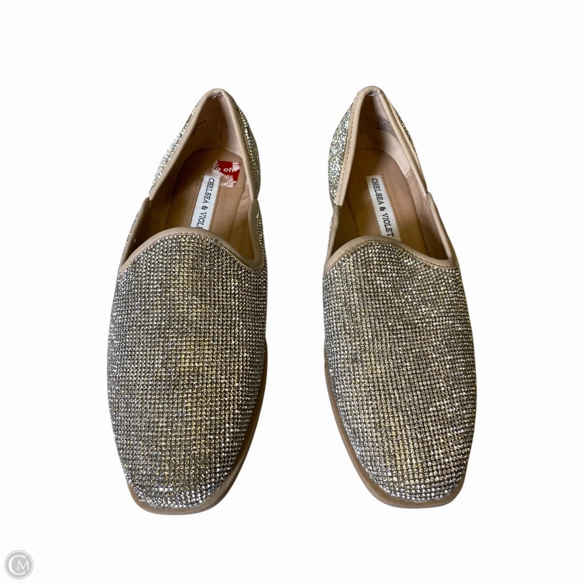 Shoes Flats By Chelsea And Violet In Silver, Size: 6 Crown Vintage Allie Chelsea Boot