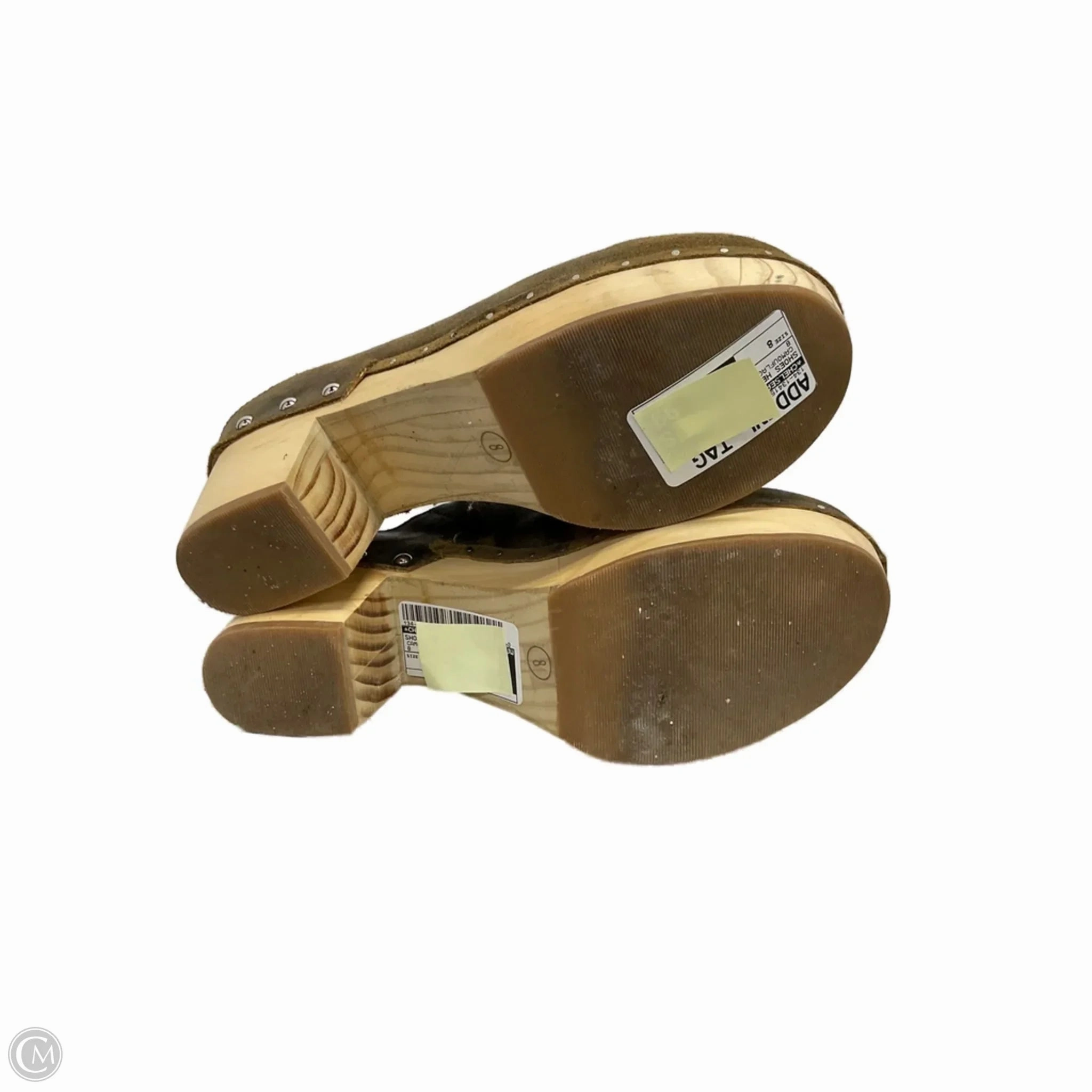 Carnaby Cool Chelsea Boots Shoes Heels Platform By Chelsea And Violet In Camouflage Print, Size: 8