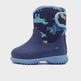 Kids Muddies Puddle 5.0 Wellington Boots Dinosaur/Lime Walmart Mens Cowboy Boots