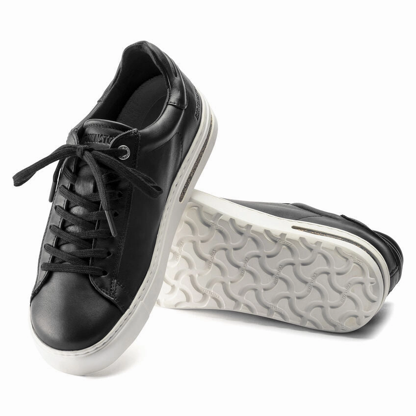 Closed Toe 1017721 Bend Low Black Leather Sneaker