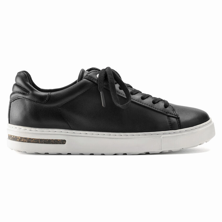 1017721 Bend Low Black Leather Sneaker Big Buckle Gizeh