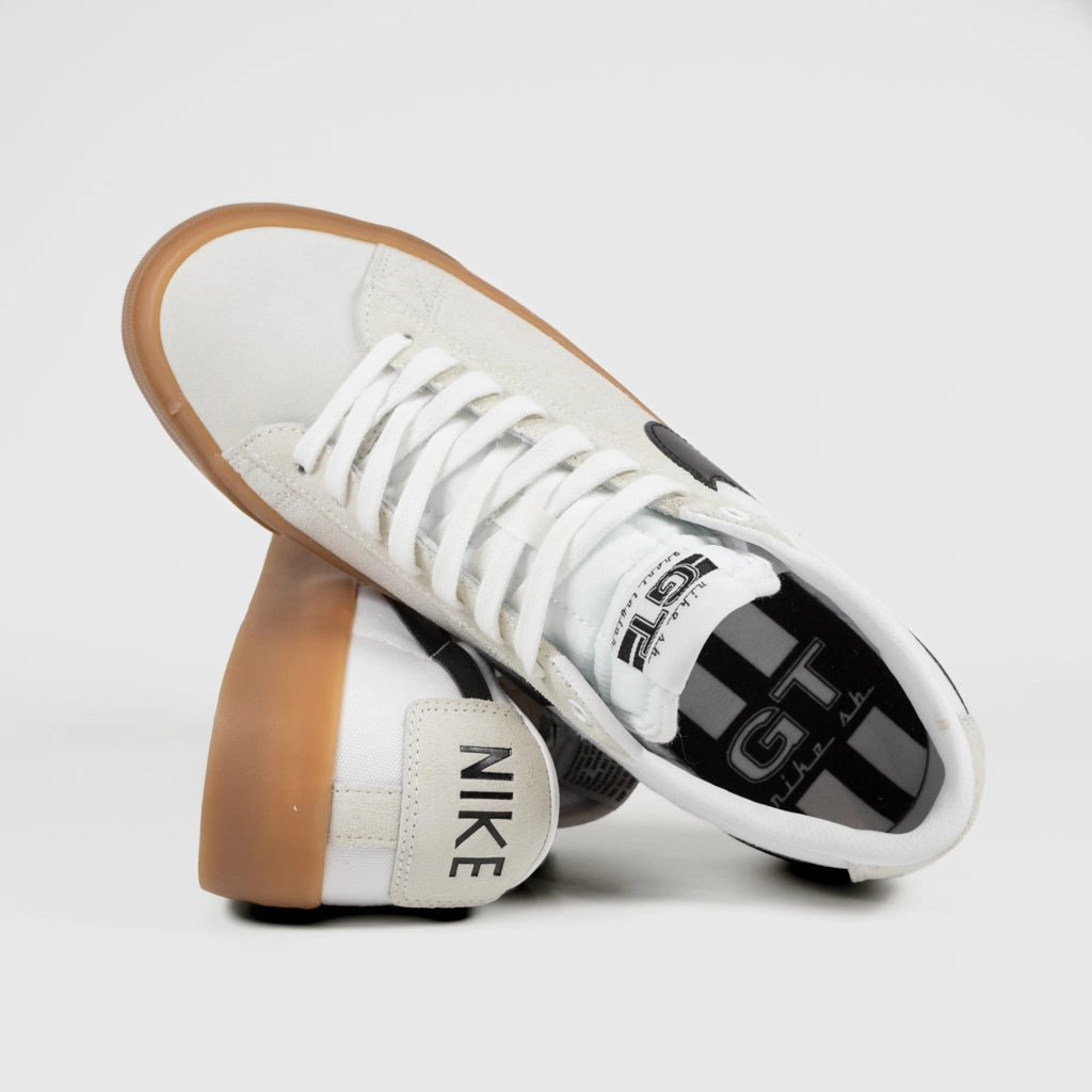 Preppy Nike Shoes Nike SB - Grant Taylor GT Blazer Low Shoes - White / Black / Gum