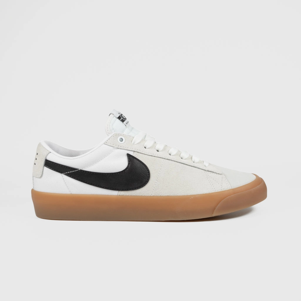 Nike Logo Shoes Nike SB - Grant Taylor GT Blazer Low Shoes - White / Black / Gum