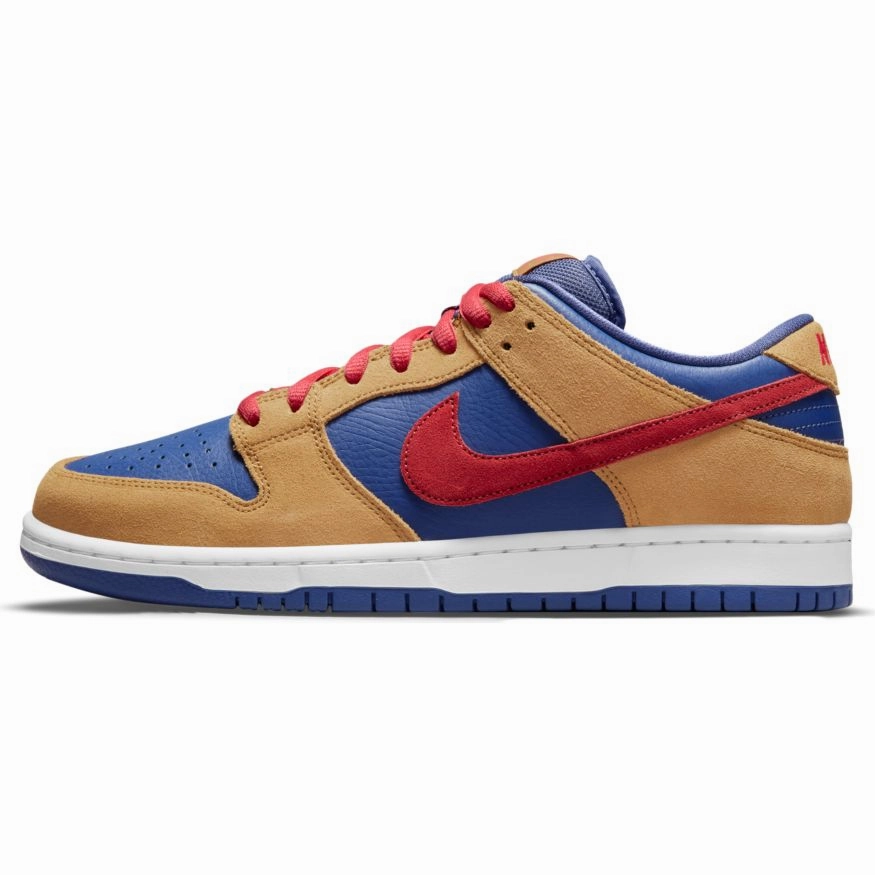 Nike SB - Dunk Low Pro Shoes - Wheat / Light Fusion Red - Dark Purple Dust - White Nike Zoom Winflo Shoes