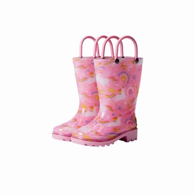 Tretorn Chelsea Rain Boot Western Chief Sparkle Unicorn PVC Rain Boot Pink  24126216P Toddler