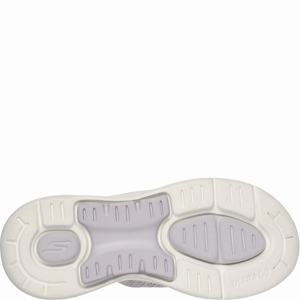 Skechers Go Walk Arch Fit Sandal Spellbound Sandal Dark Leather Flip Flops