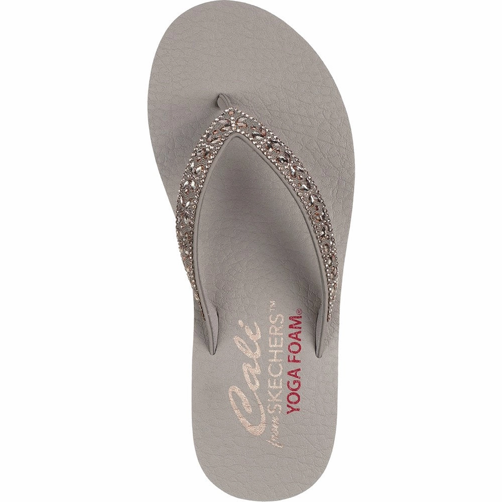 Skechers Meditation - Butterfly Garden Sandal Flip Flops Jelly