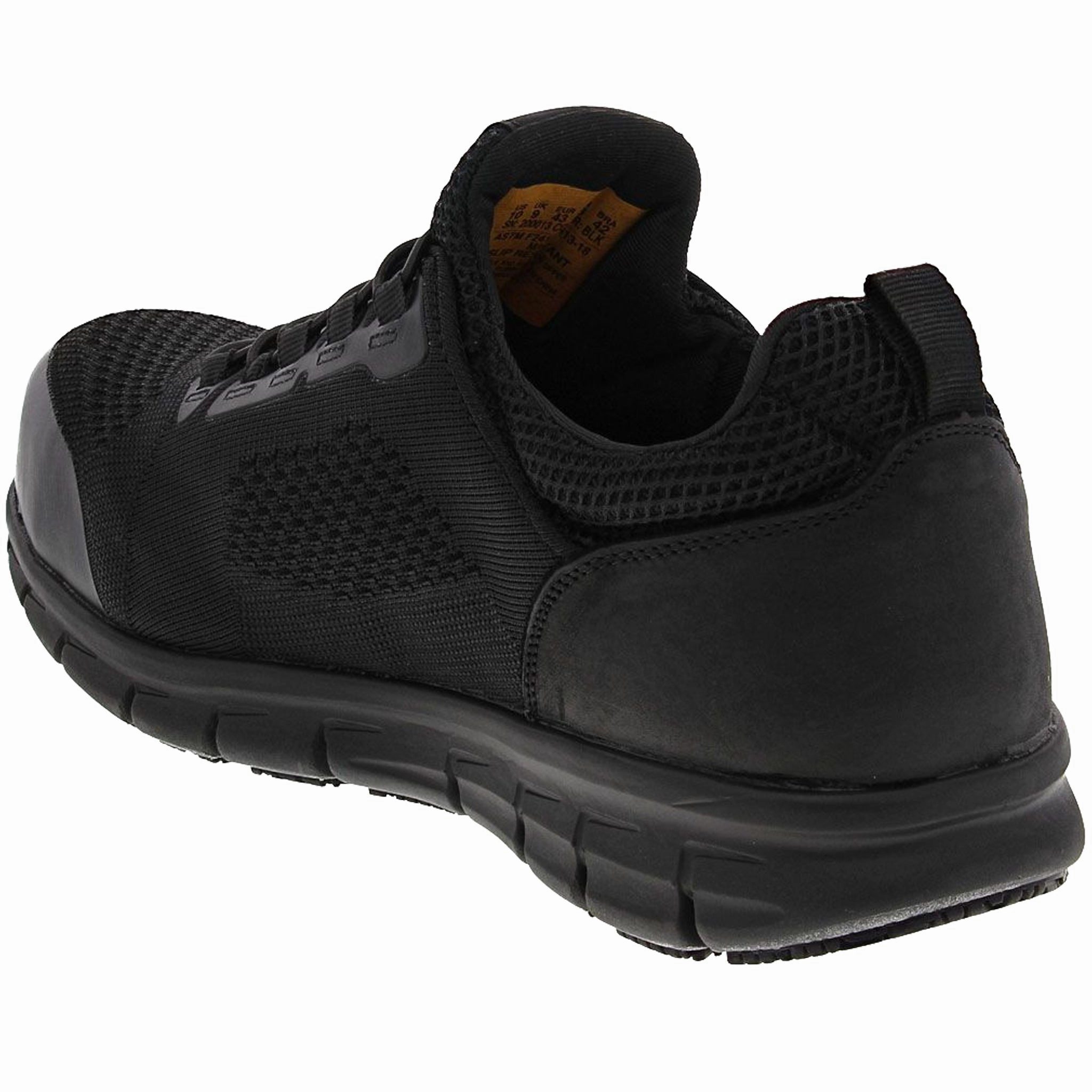 Colorful Oxfords Skechers Men's 200013 Synergy Omat Black Safety Toe Work Shoes