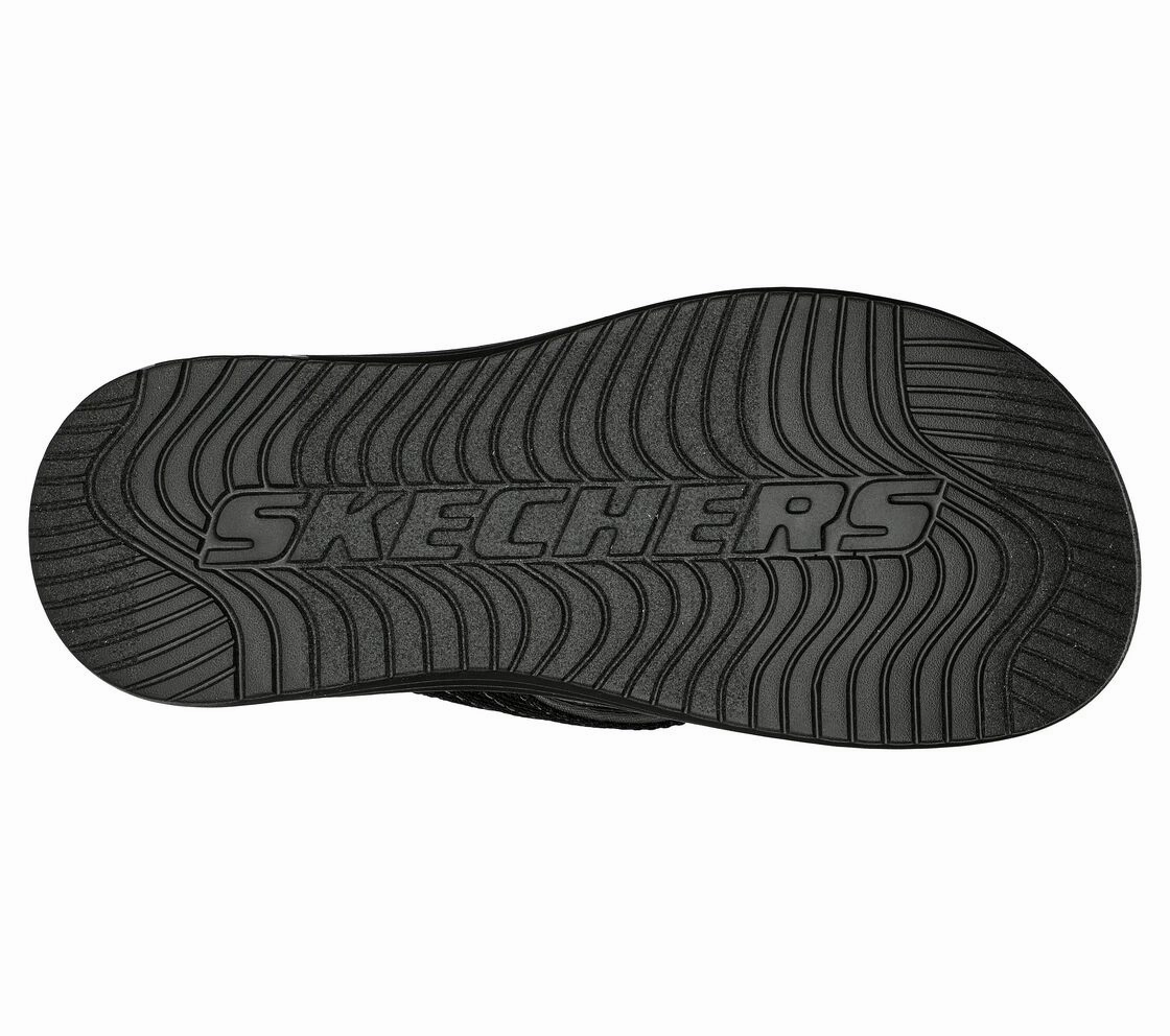 Block Heel Brogue Shoes SKECHERS PROVEN SD - BAYLIS - 204577 - BLK