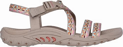 Skechers Women's Reggae-Dream Weaver Sport Sandal Sr Flip Flop Truth Table