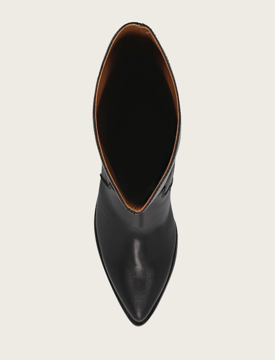 Knee High Vs Thigh High Boots Sara Slouchy