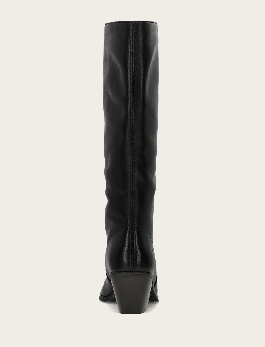 Sara Slouchy Full Zip Knee High Boots