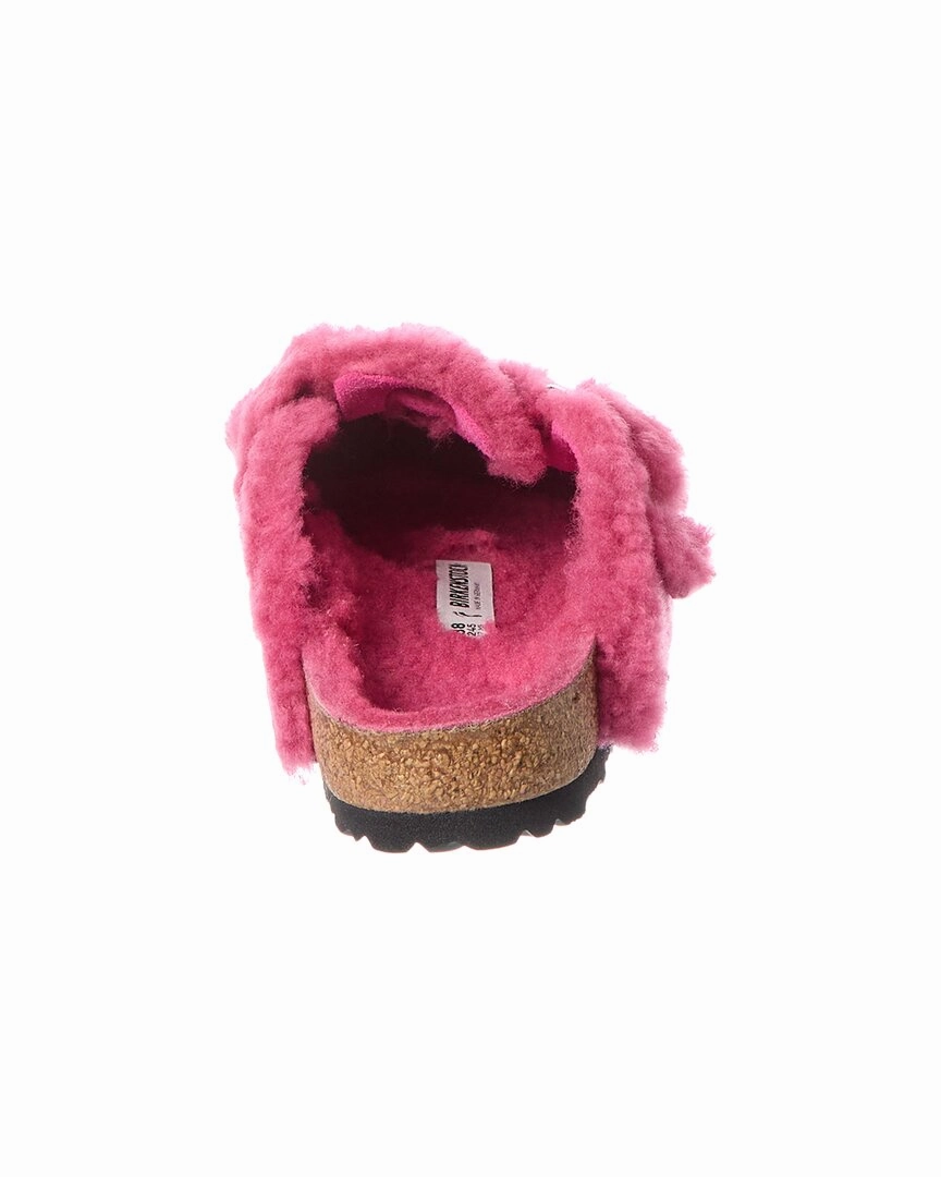 Qs 700 Birkenstock Boston Big Buckle Teddy Narrow Shearling Clog