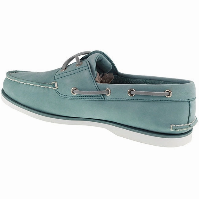 Dress Cowboy Boots Timberland Boots Mens 2 Eye Classic Boat Shoe Teal Nubuck