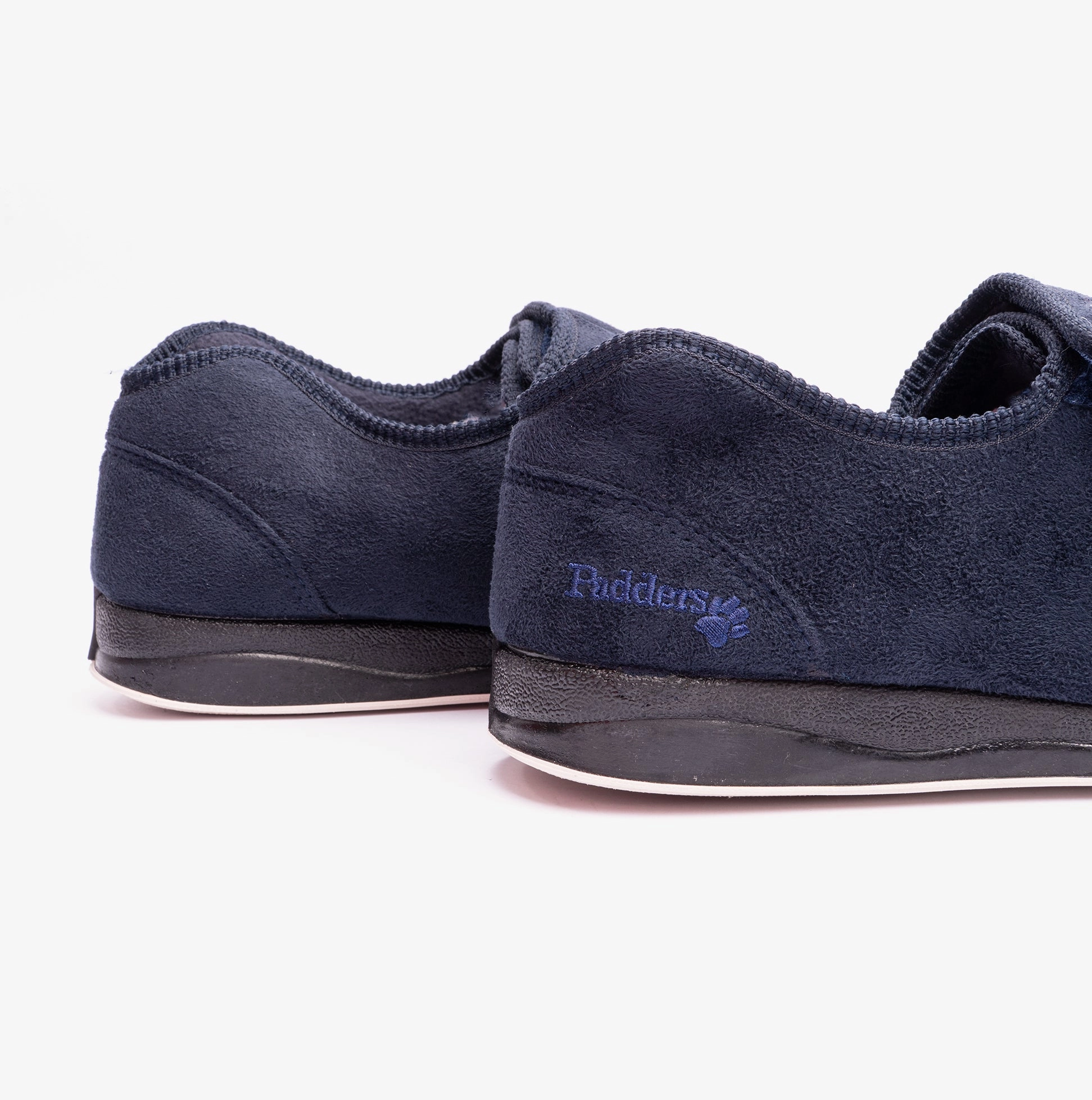 Gnaw On This Rat Slippers Padders PETER Mens (H/K Fit) Touch Fasten Slippers Navy