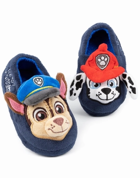 PAW Patrol Marshall and Chase 3D Ears Kids Slippers Super Fluffy Slippers