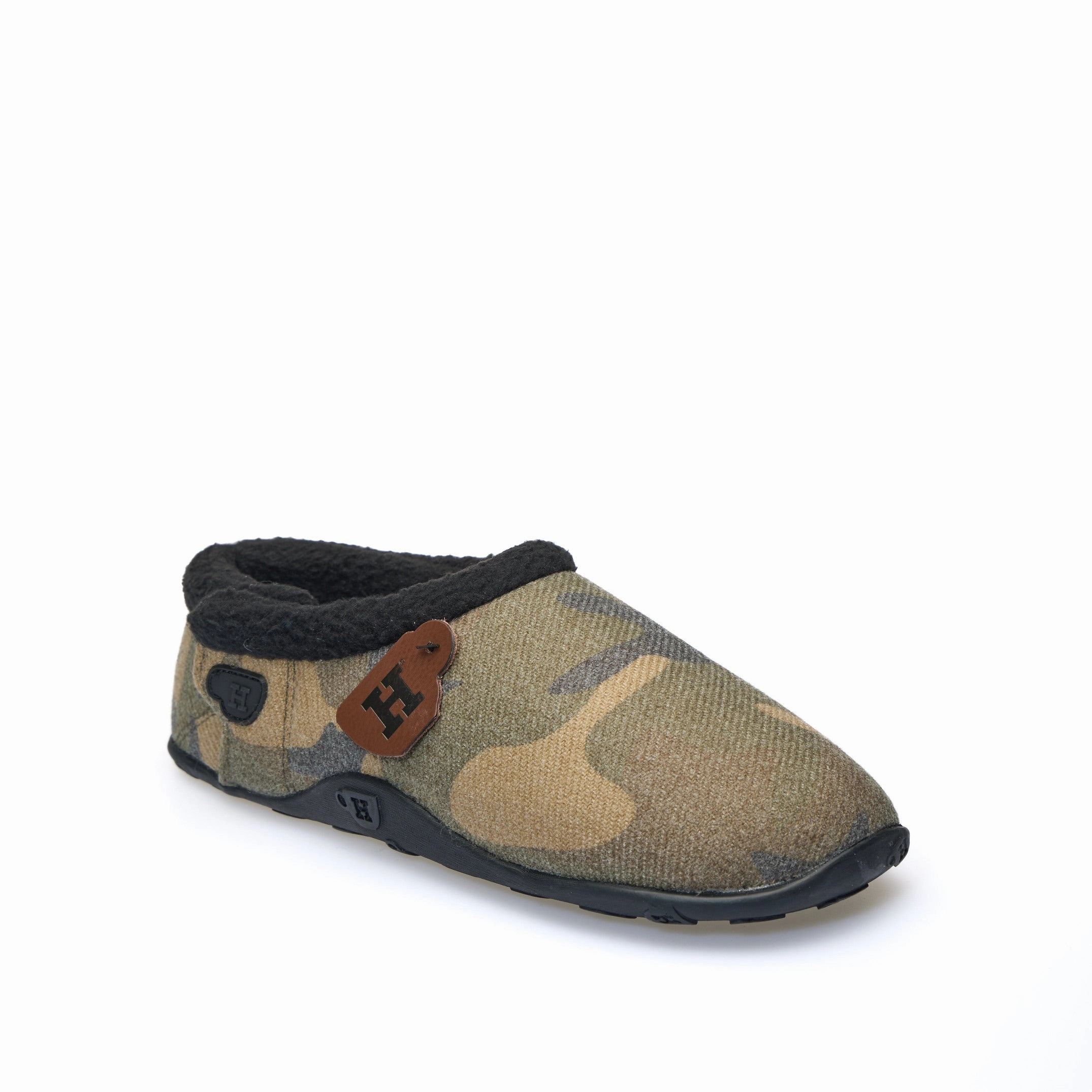 Tommy - Camo Men's Slippers Paris Texas Slides