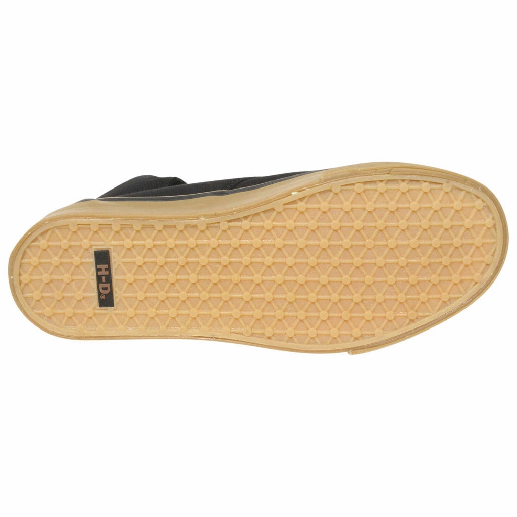 Harley Davidson Wrenford Men's Low-Top Canvas Trainers Zerøgrand Laser Wingtip Oxford