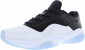 Customized Custom Nike Shoes Air Jordan 11 CMFT Low Mens Casual Shoe (Black/Metallic Gold-White, US Footwear Size System, Adult, Men, Numeric, Medium, 10)