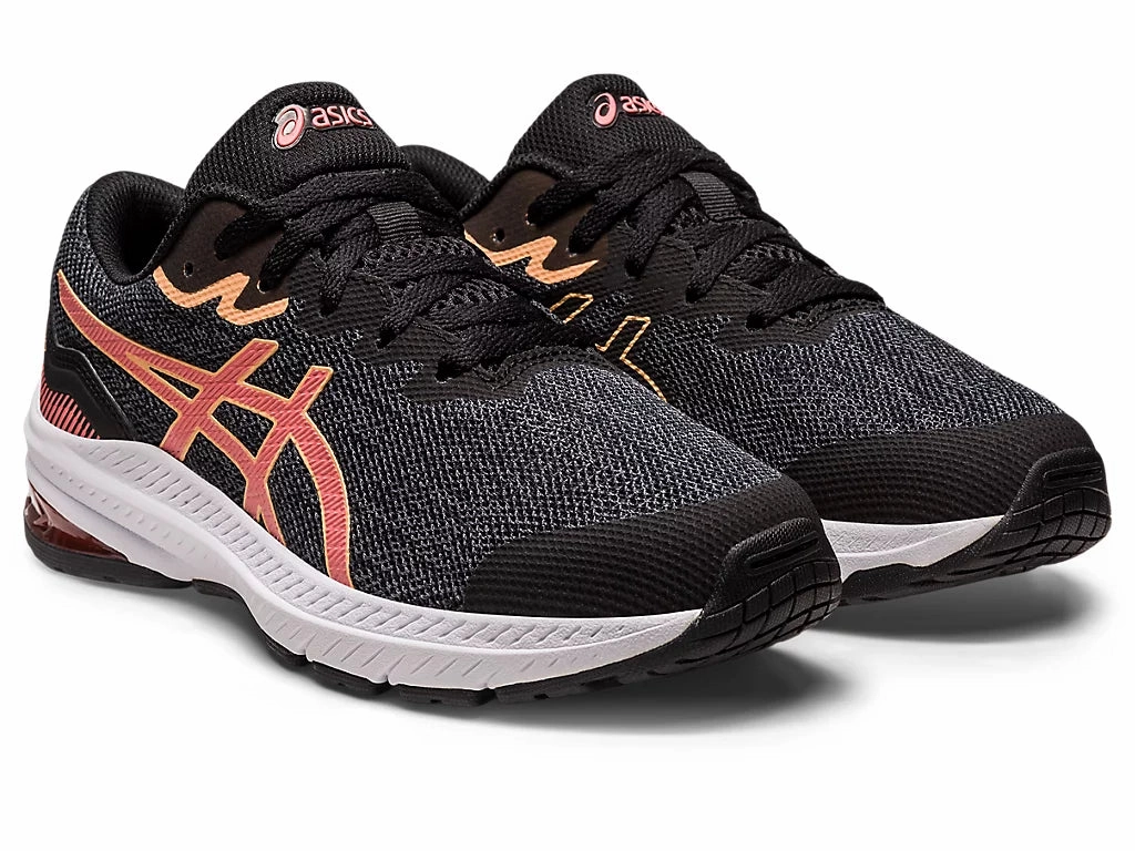 Best Volleyball Asics Shoes Asics Kid's GT 1000 11 GS - Black/Papaya
