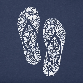 Cali Flip Flops Hibiscus Flip Flop