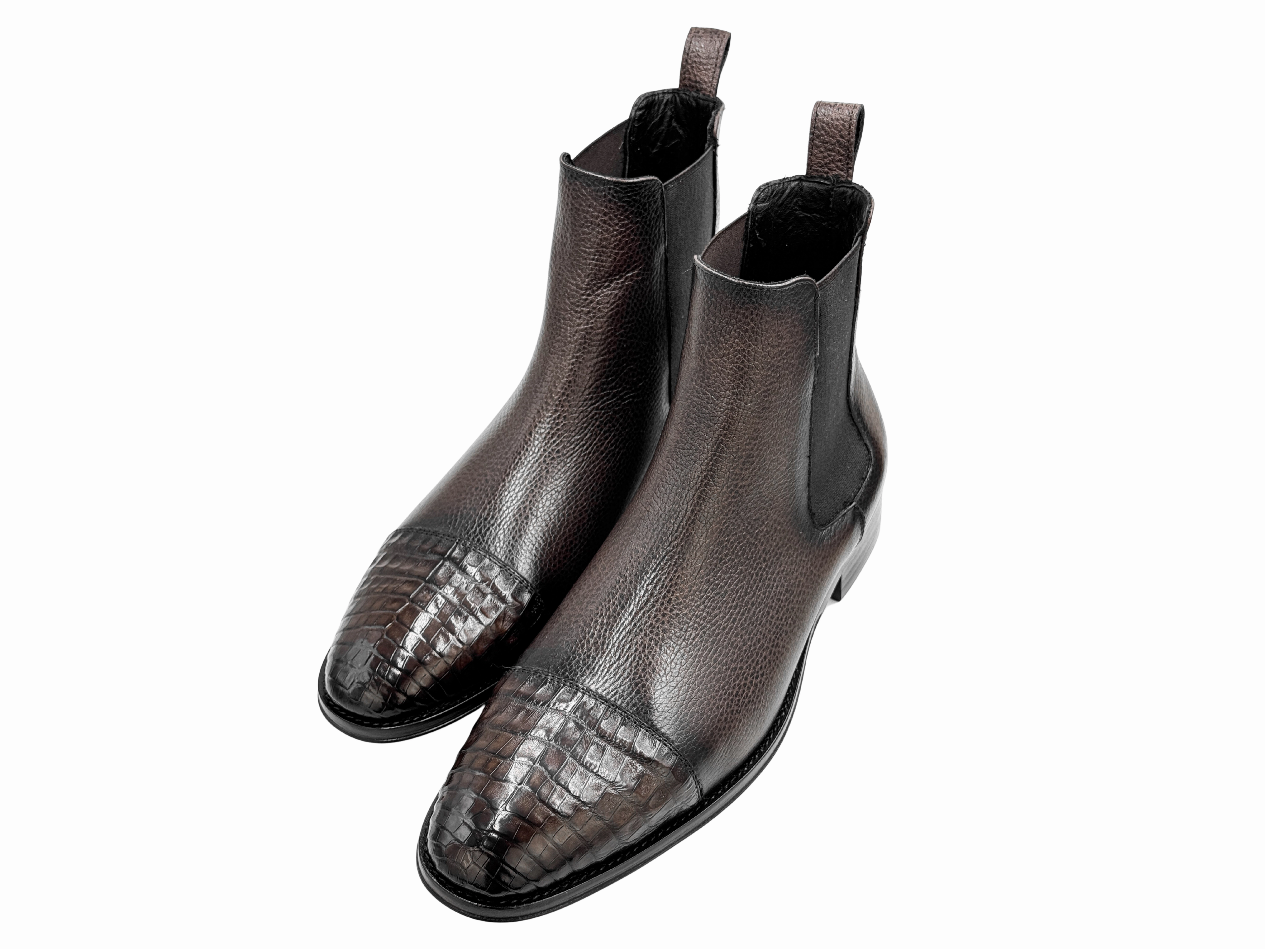 Chuck Bass Chelsea Boots CHELSEA CROCODILE