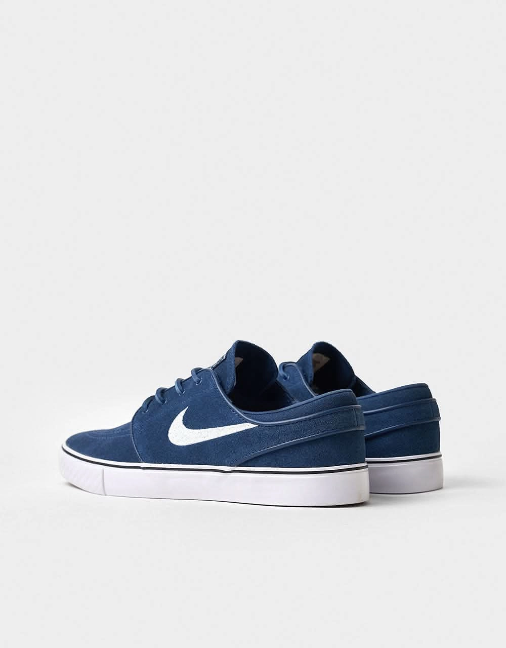 Nike Retro Shoes Basketball Nike SB Zoom Janoski OG  Skate Shoes - Navy/White-Navy-White-Gum Lt Brown