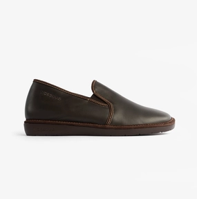 Pedic Slippers Nordikas 663 DUBLIN Mens Full Slipper Slippers Moka