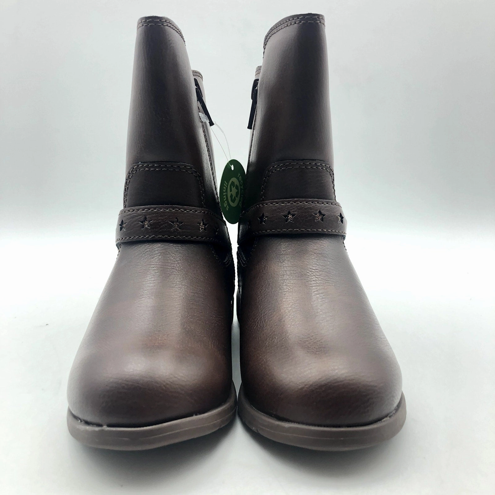 Stride Rite Girls SR Lizz Boots Size 10 Toddler Shoes Brown NIB High Heels Boots