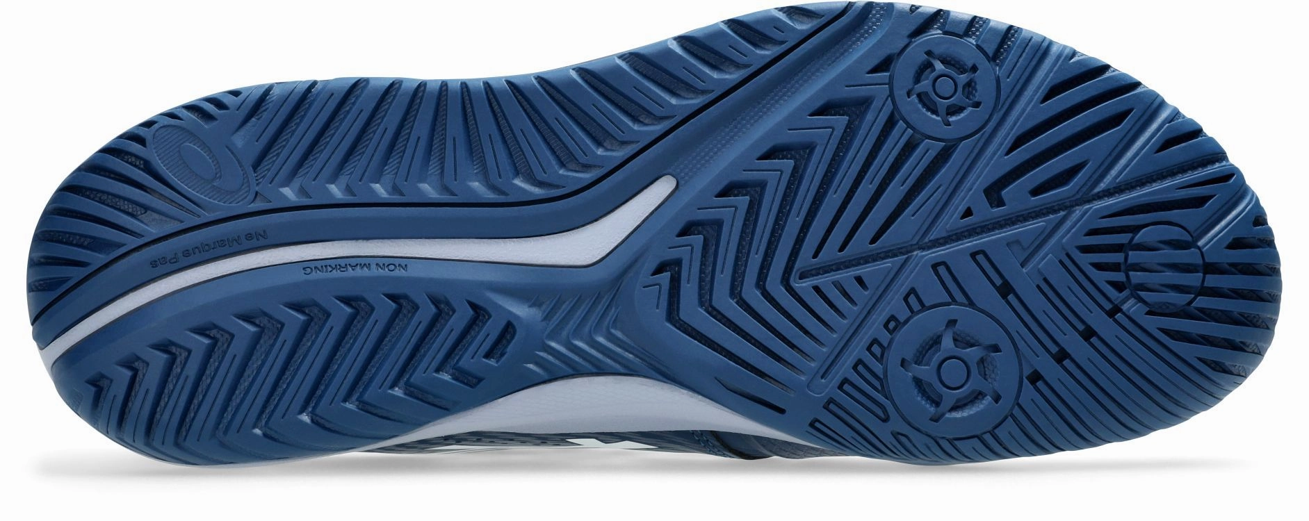 Cult Tennis Shoes Asics Men's Gel Challenger 14 (Hardcourt) Tennis Shoe - Mako Blue/White