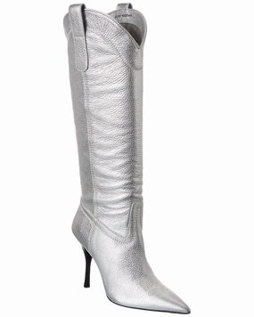 Stuart Weitzman Outwest 100 Leather Knee-High Boot Boots Knee-high