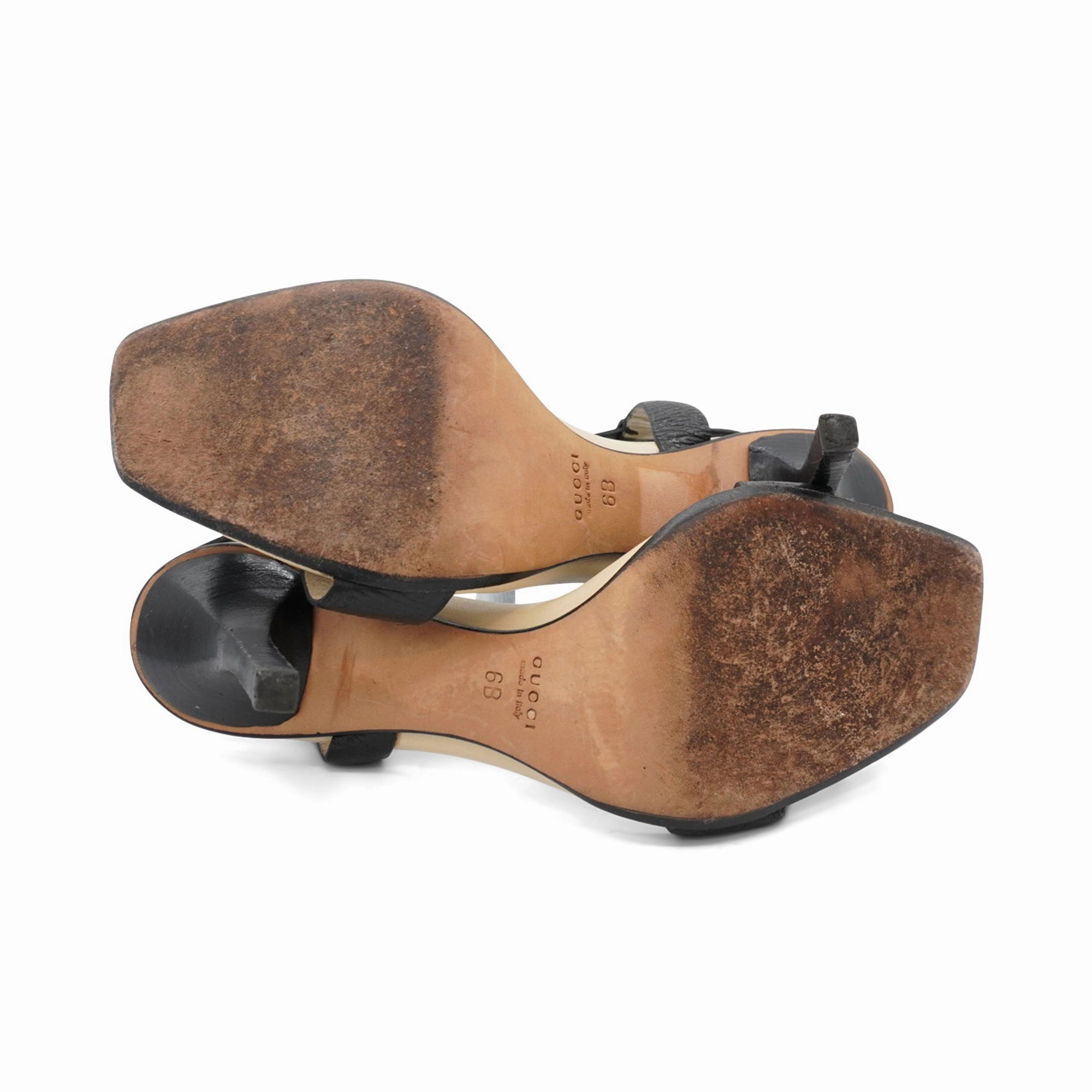 Boots For Sprained Ankle Gucci Strappy Sandals - Women's 6