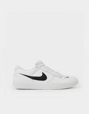 Nike Dolphins Shoes Nike SB Force 58 Premium Skate Shoes - White/Black-White-White