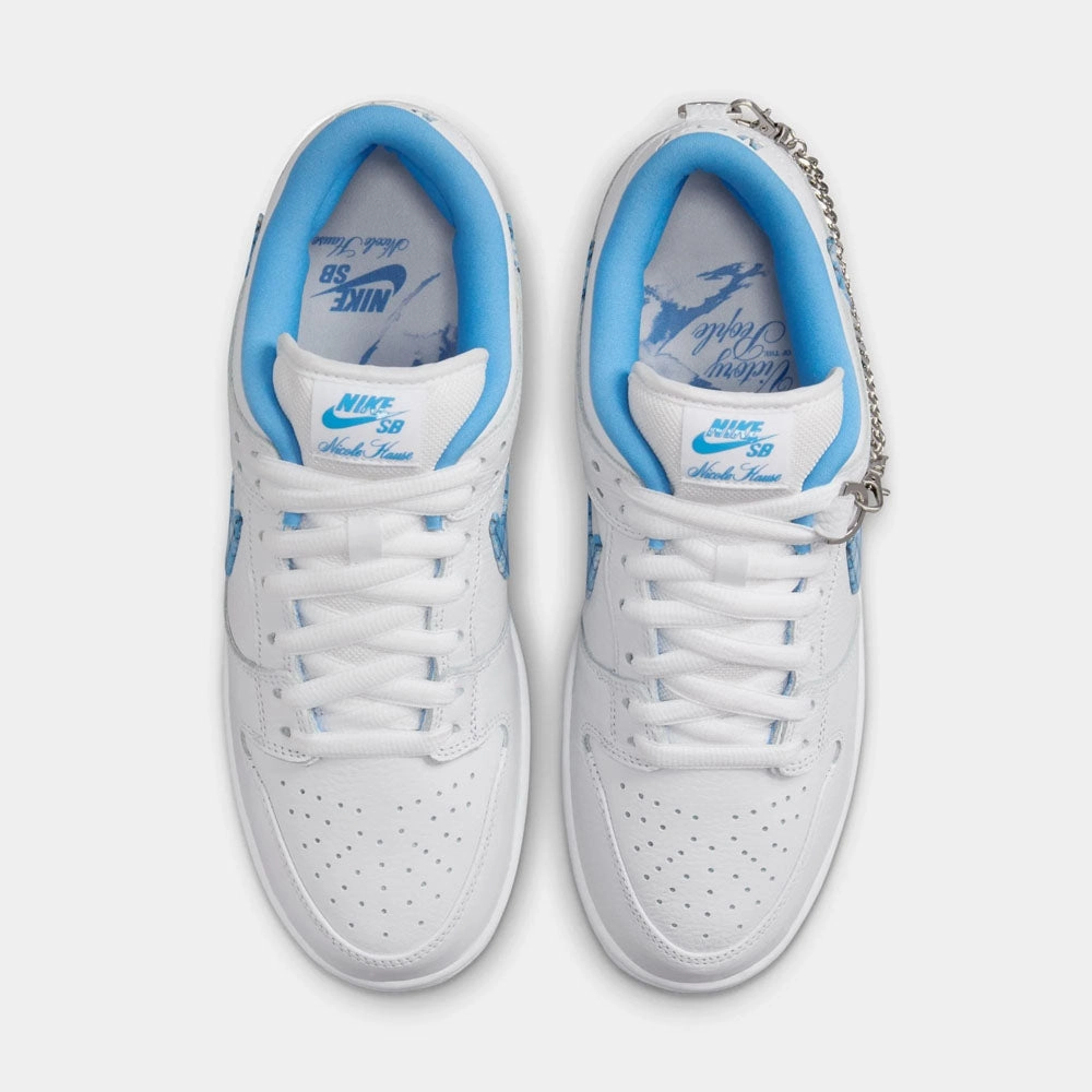 Cole Haan Nike Shoes Nike SB - Dunk Low Pro Shoes - White / University Blue / Midnight Navy
