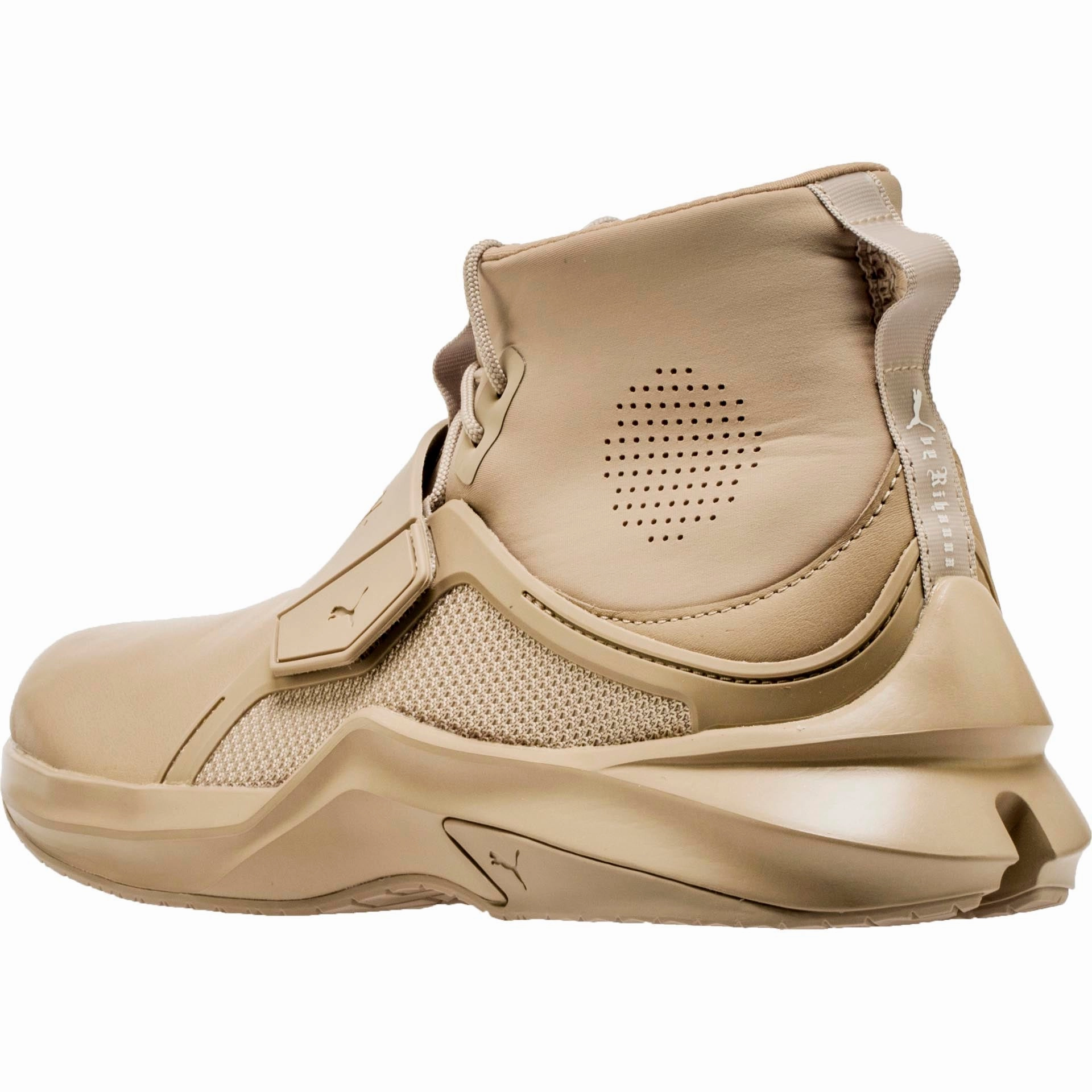 Wide Width Cross Training Shoes Rihanna Fenty Trainer Hi Men's - Tan