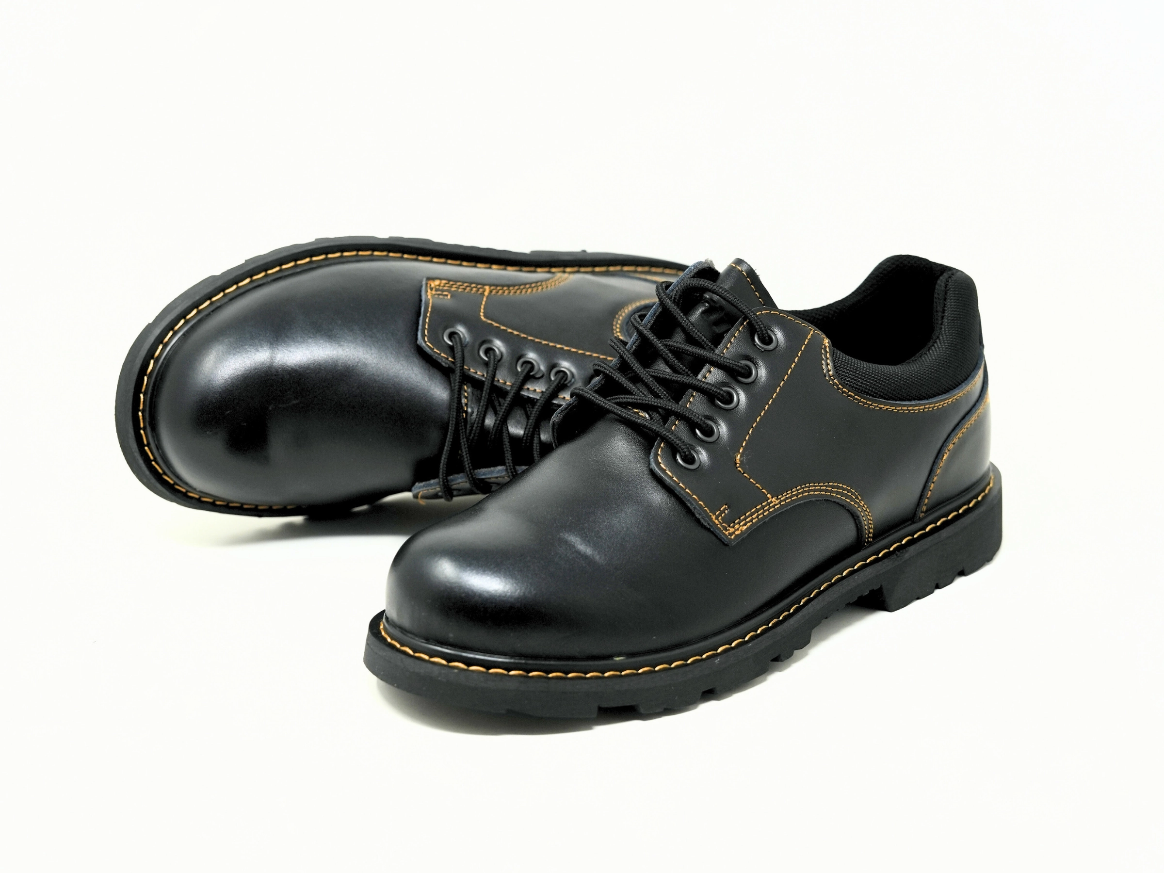 Fitec 6502 Black - Men Oil Resistant Work Shoes