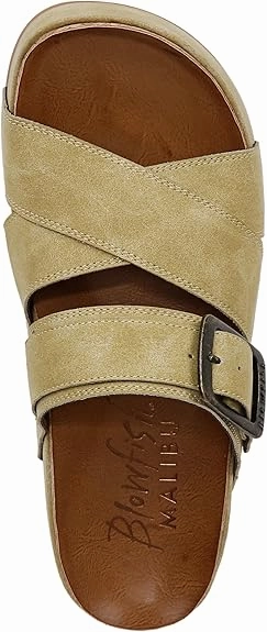 Blowfish Malibu Women's Iris Slide Sandal Gypsy Soul Flip Flops