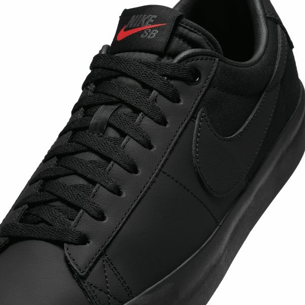 Nike Neymar Shoes Nike SB Zoom Blazer Low PRO GT ISO "Triple Black" Black - Black - Black