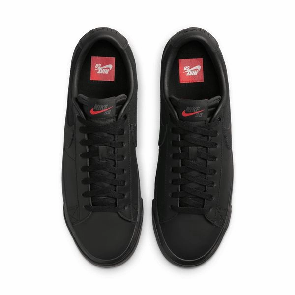 Nike SB Zoom Blazer Low PRO GT ISO "Triple Black" Black - Black - Black Good Nike Shoes For Nurses