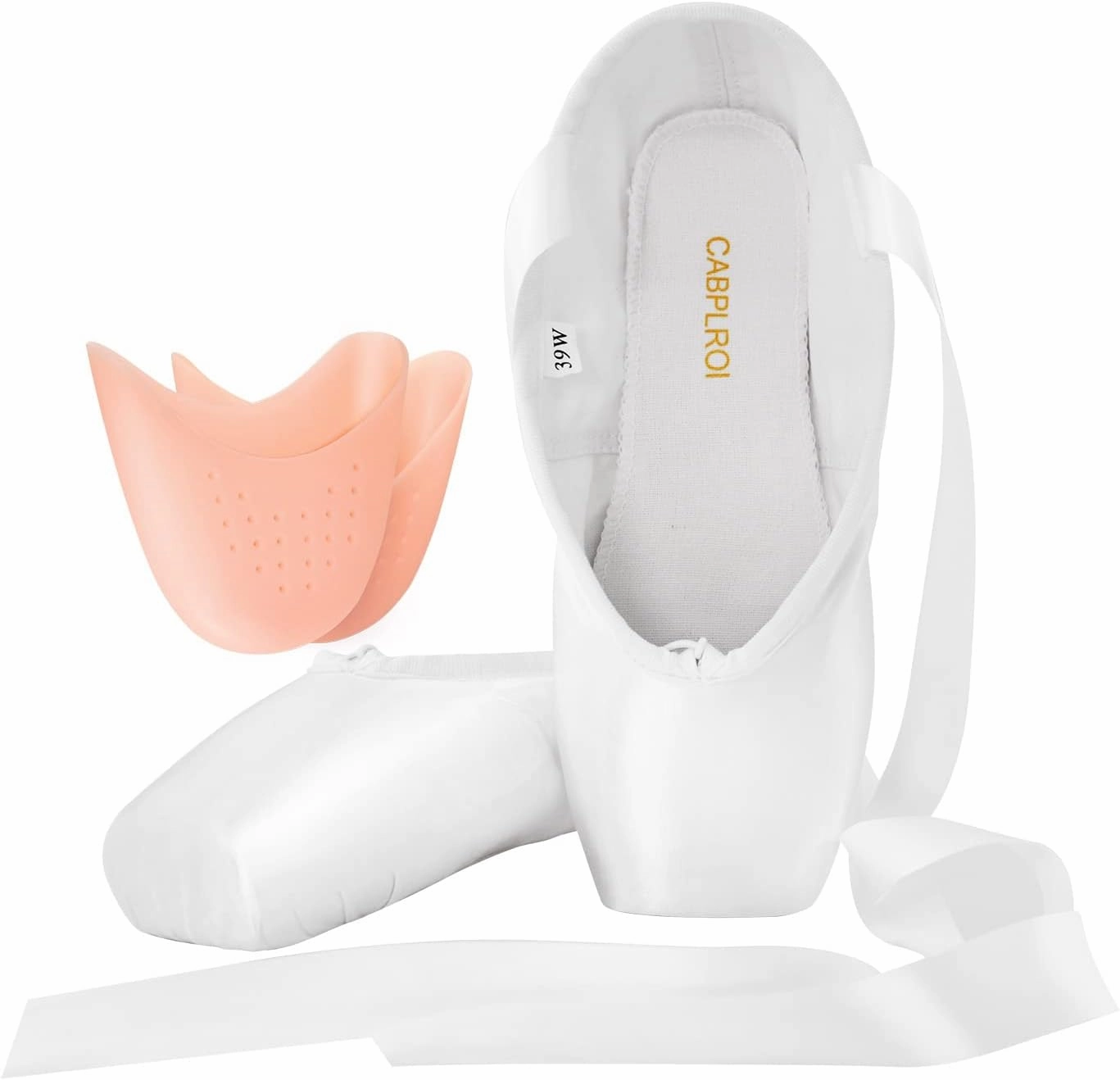 Asics Gel-nimbus 21 Running Shoes Women's Ballerina Shoes Professional Ballet Dance Satin Pointe Shoes for Girls with Bag and Toe Pads