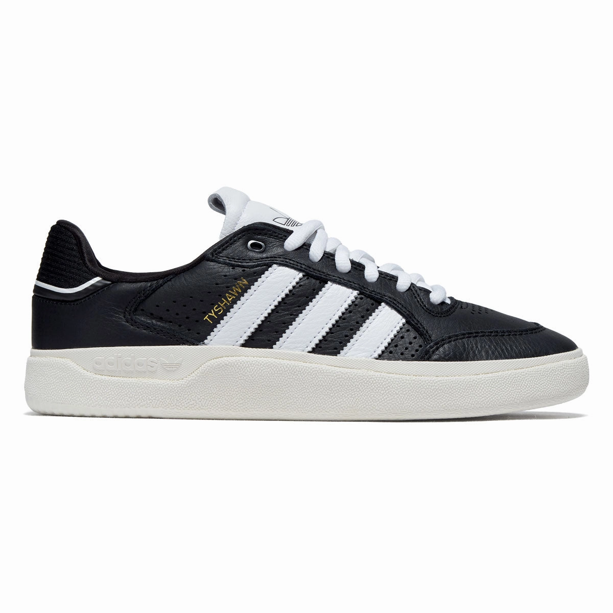 Adidas Tyshawn Low Shoes - Core Black/Ftwr White/Core White